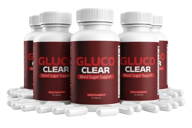 GlucoClear 6 Bottle Package